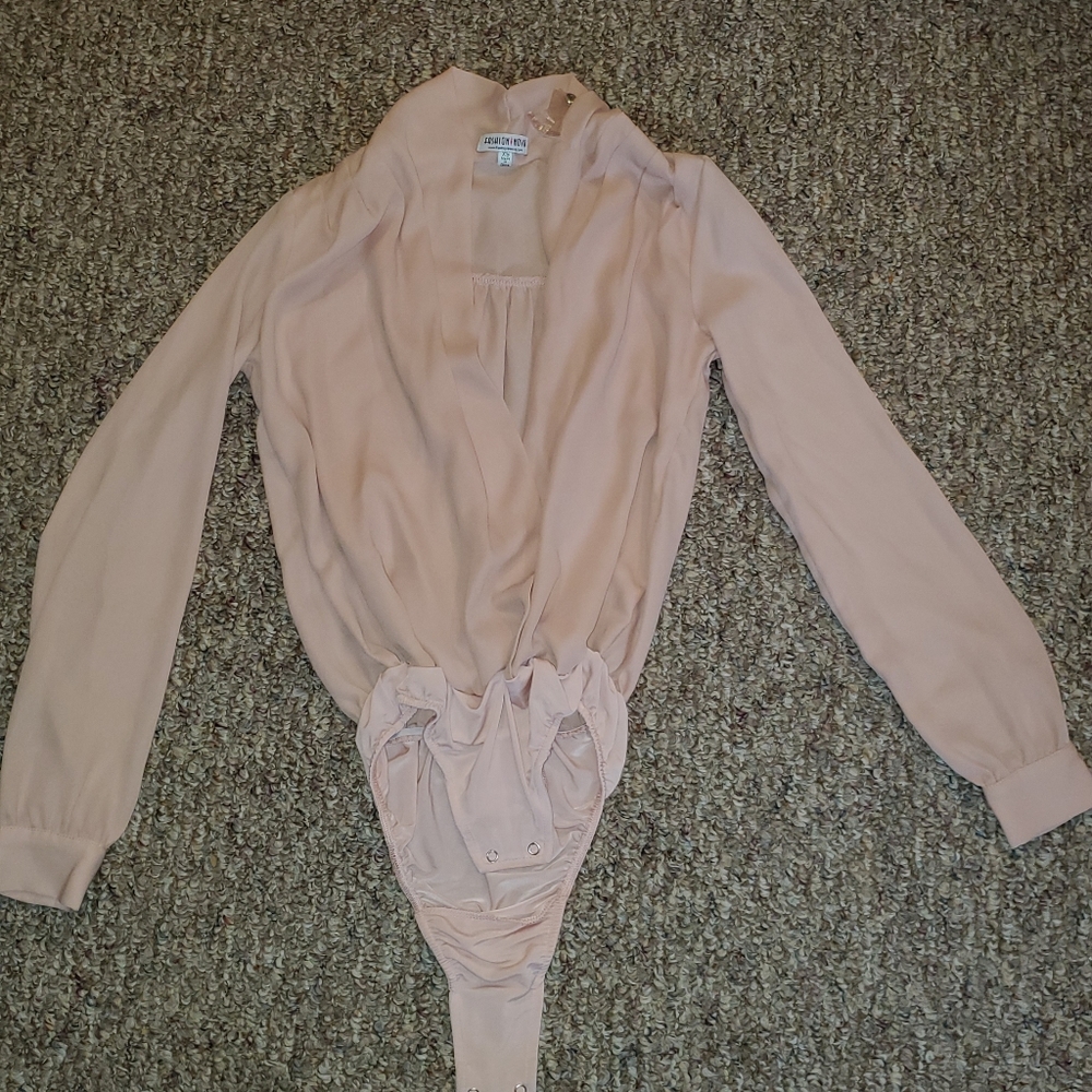 Blush bodysuit